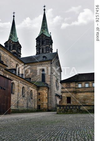 Medieval cathedral St. Jakobs in Bamberg, Medieval cathedral St. Jakobs in Bamberg, 9257456