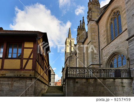 medieval cathedral in Rotenburg on Tauber, 9257459