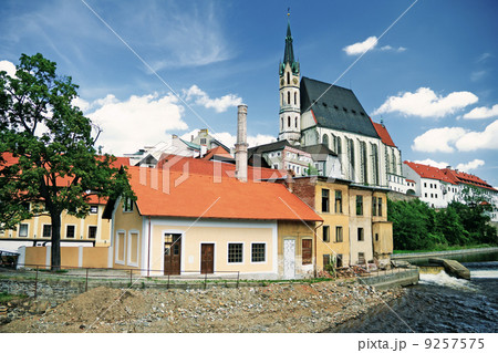 Church in Cesky Krumlov. Saint Vitt 9257575