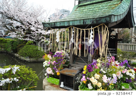 京都　神泉苑の恵方社 9258447
