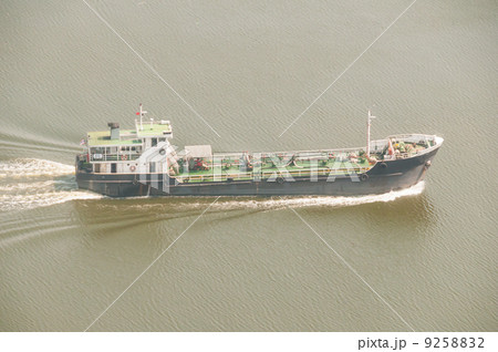 Cargo ship movement in river 9258832
