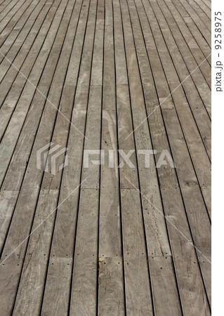 Texture of perspective wood floor 9258975