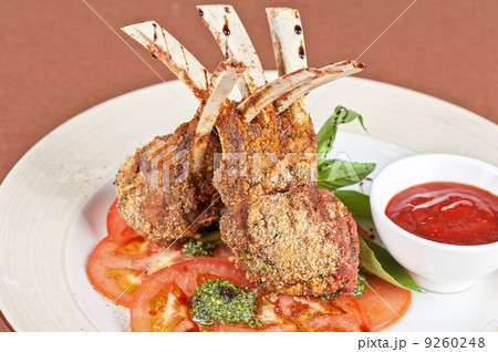 roasted lamb rib 9260248