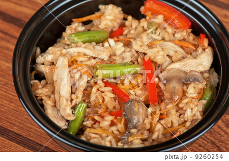 Rice chicken vegetable Rice chicken vegetable 9260254