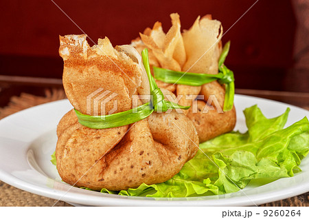 pancakes with meat pancakes with meat 9260264