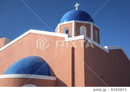 Church in Oia - Santorini island Greece 9260855