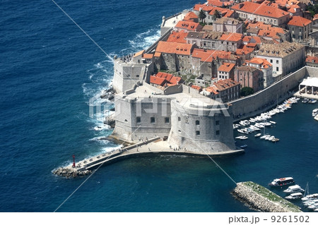 Dubrovnik, Croatia. Most popular travel destination in Adriatic sea. 9261502