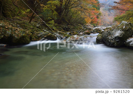小田深山の渓流（長時間露光） 9261520