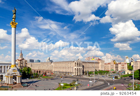 Central square of Kiev, Ukraine 9263454