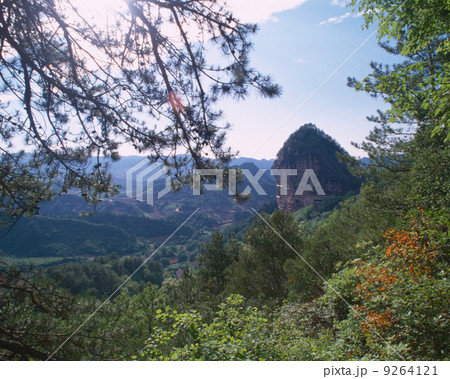 天水 麦積山 9264121