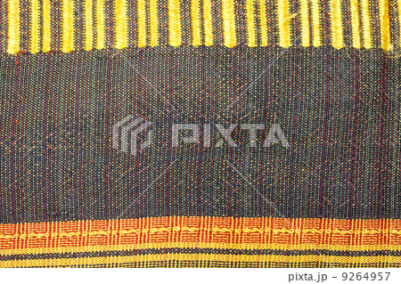 Hand made THAI silk pattern background 9264957