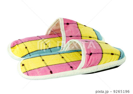 Colorful slippers isolate Colorful slippers isolate 9265196