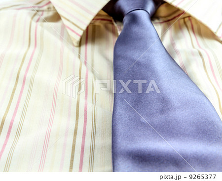 man's shirt and blue tie isolated man's shirt and blue tie isolated 9265377