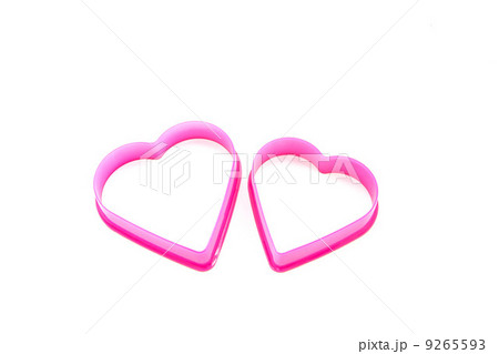 Two pink hearts 9265593