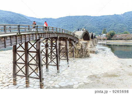 Kintaikyo Bridge at Iwakuni ,Yamaguchi, Japan 9265698