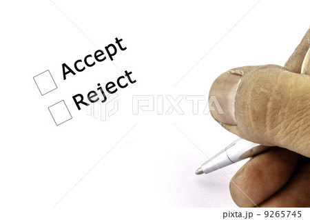 Accept&reject sign Accept&reject sign 9265745