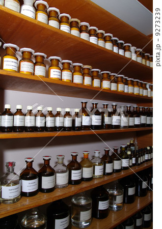 chemicals in a laboratory chemicals in a laboratory 9273239
