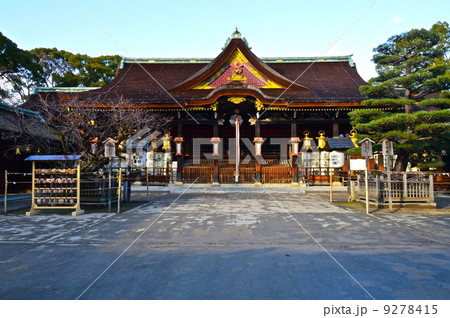 国宝・北野天満宮の「拝殿」(京都市上京区馬喰町) 国宝・北野天満宮の「拝殿」(京都市上京区馬喰町) 9278415