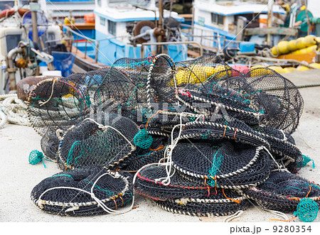 Empty traps for capture fisheries and seafood 9280354