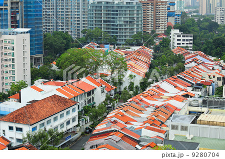 residential downtown in Singapore residential downtown in Singapore 9280704