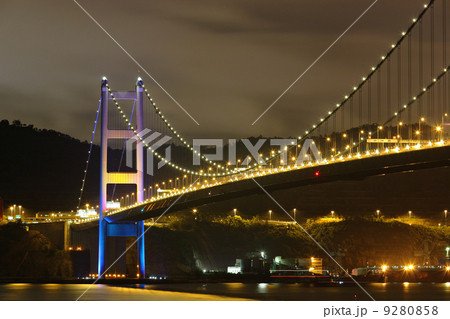 Tsing Ma Bridge in Hong Kong 9280858