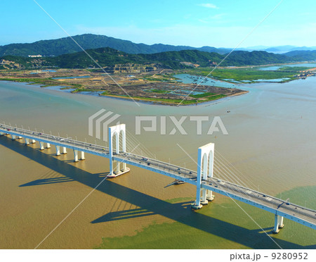 Sai Van bridge in Macao 9280952