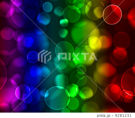 Colorful bokeh abstract light background 9281231