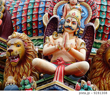 hindu temple statue 9281308