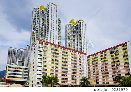 Hong Kong residential buildings Hong Kong residential buildings 9281979
