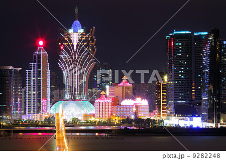 Macau at night Macau at night 9282248