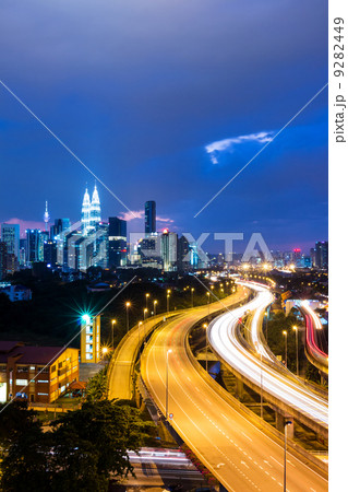 Kuala Lumpur skyline at night Kuala Lumpur skyline at night 9282449