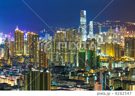 Urban city in Hong Kong 9282547