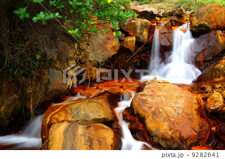 golden waterfall golden waterfall 9282641