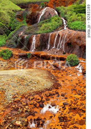 golden waterfall golden waterfall 9283189