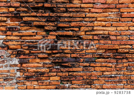 Ancient brick wall 9283738