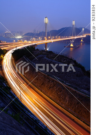 highway and Ting Kau bridge 9283834