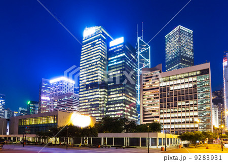 Hong Kong corporate building 9283931
