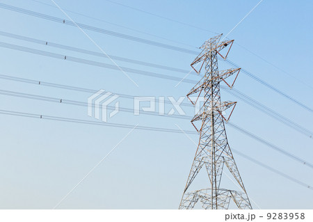 power transmission tower 9283958