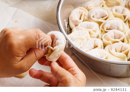 Homemade Chinese dumpling 9284131