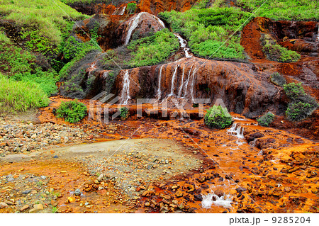 Golden waterfall, Taiwan 9285204
