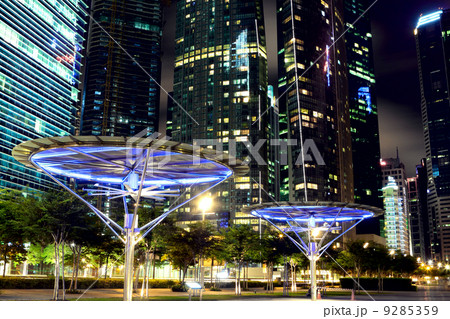 Singapore city night 9285359