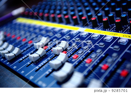 controls of audio mixing console controls of audio mixing console 9285701