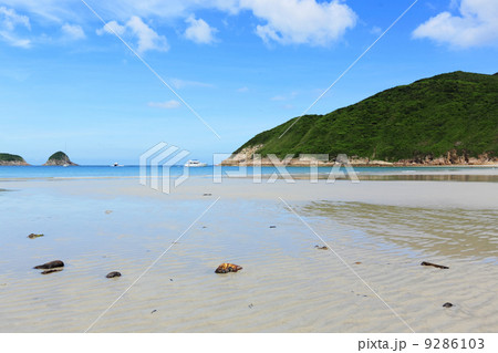 Sai Wan beach in Hong Kong Sai Wan beach in Hong Kong 9286103