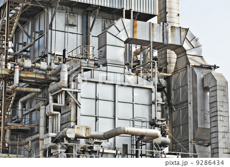 Industrial building, Steel pipelines 9286434