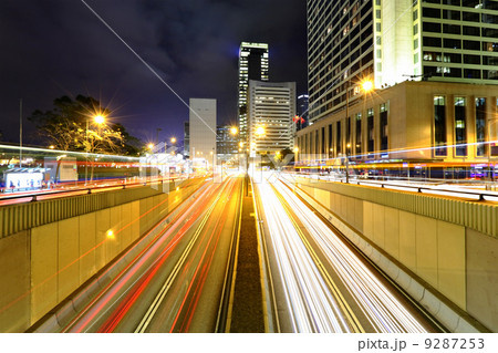 modern city at night modern city at night 9287253