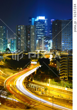 modern city at night 9287284