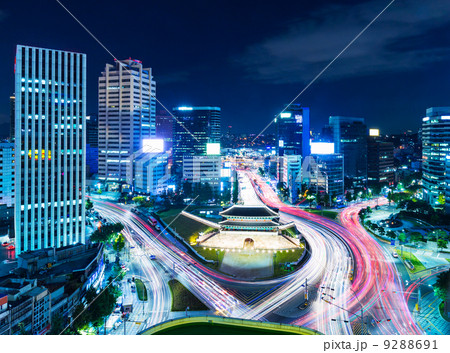 Seoul skyline at night Seoul skyline at night 9288691