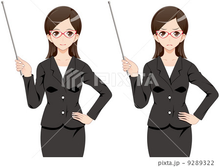 女性 スーツ 指示棒3 女性 スーツ 指示棒3 9289322