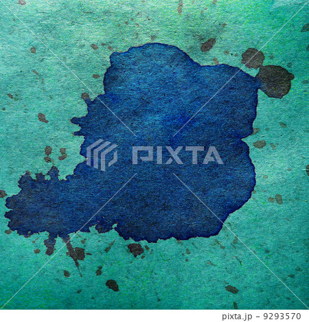watercolor abstract blue green background paint color blob desig 9293570