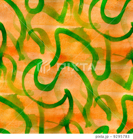 paint orange, green lines seamless background watercolor color a paint orange, green lines seamless background watercolor color a 9295783
